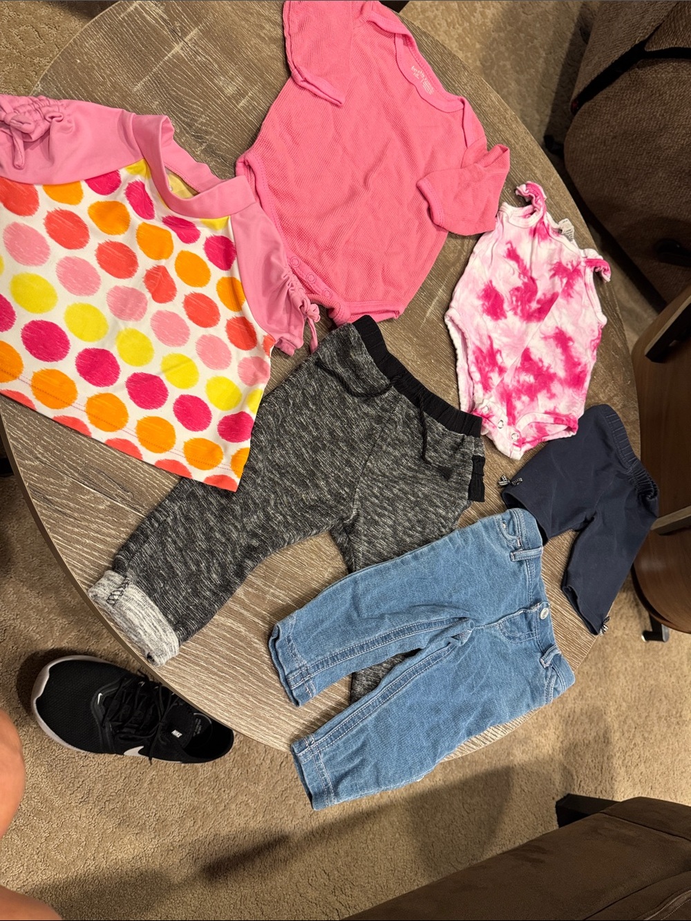 Girls Gray Knit Jogger Sweatpants - Cozy Everyday Pull-On Pants